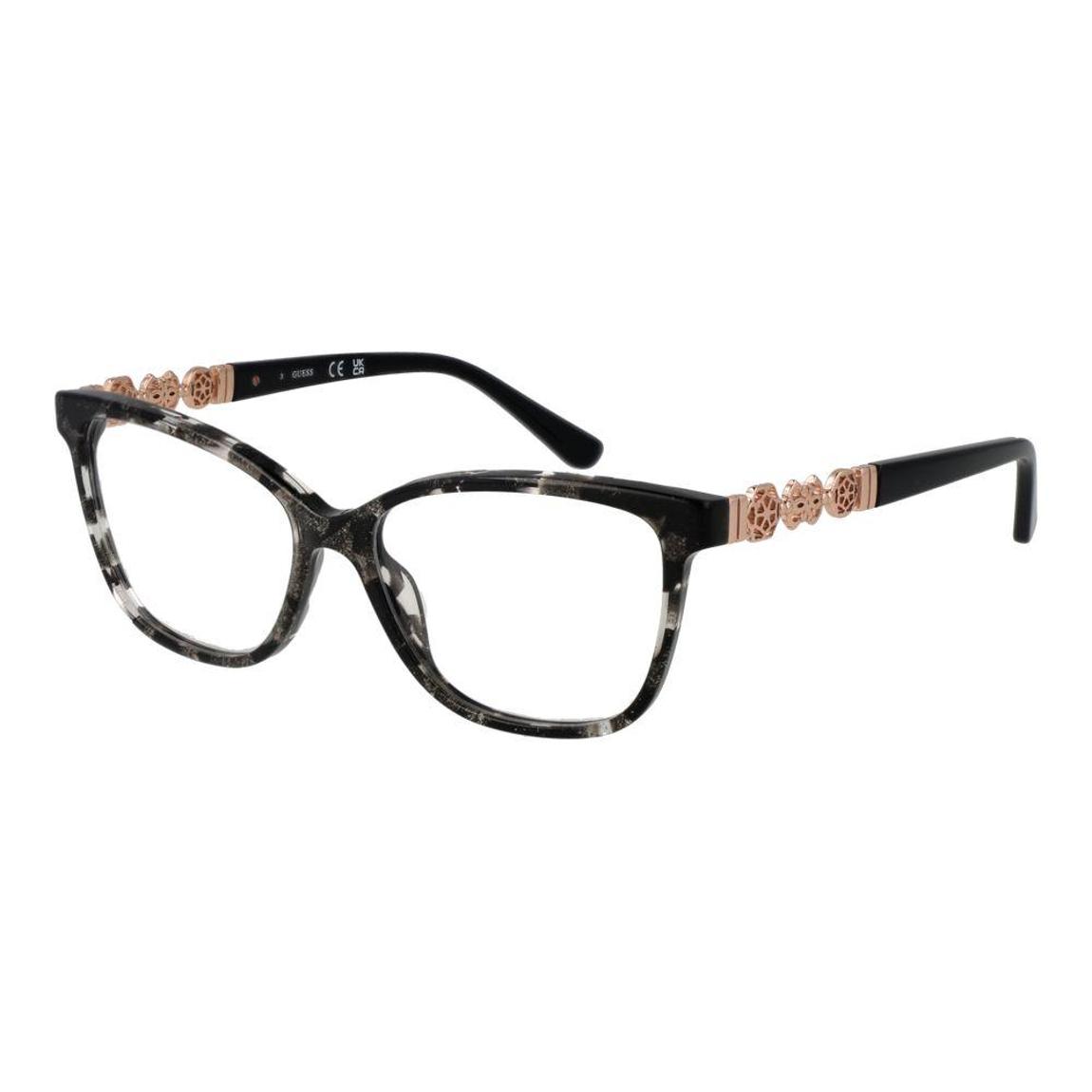 Full-Rim Acetate Rectangle Optical Frames Wo - Black main product photo