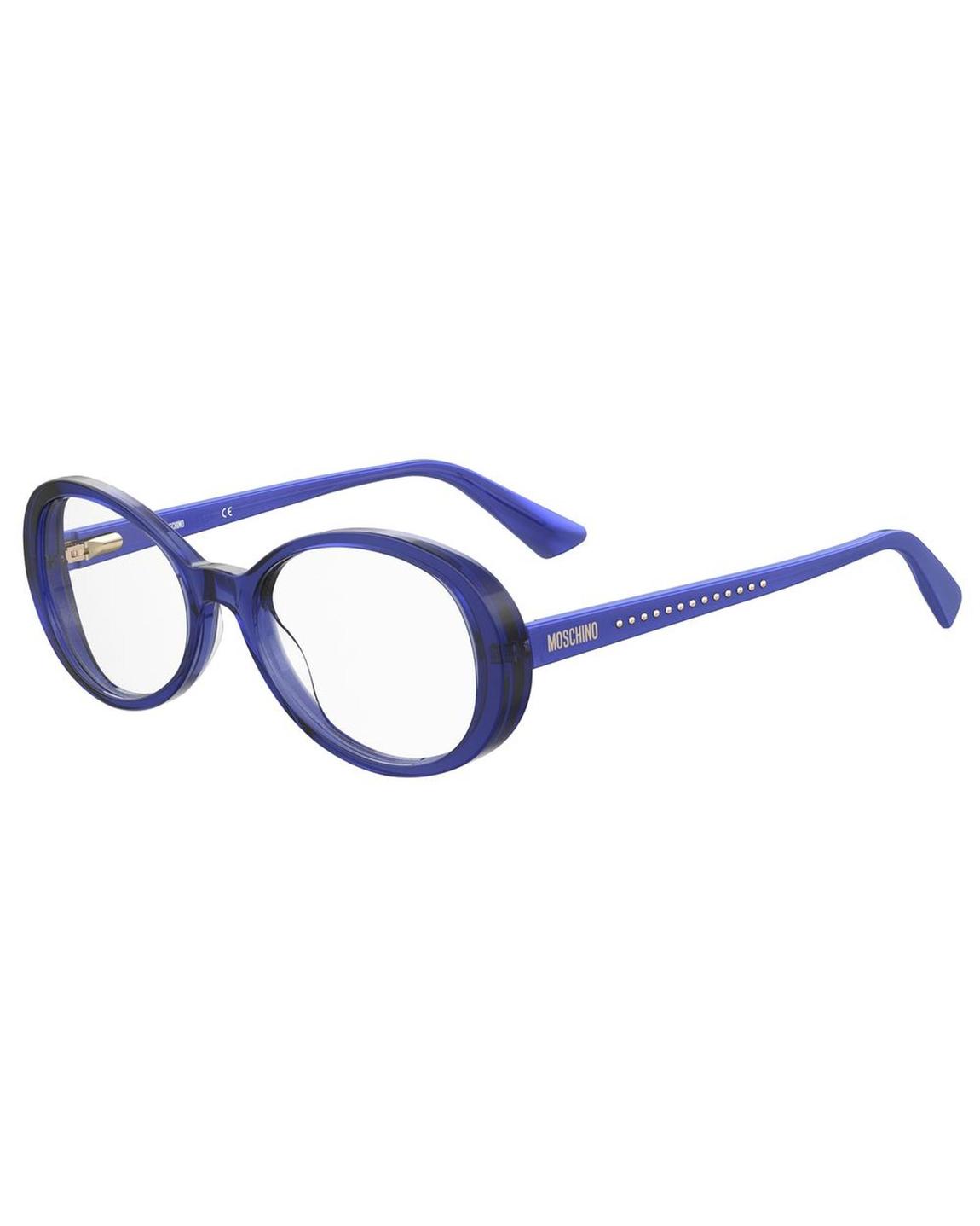 MOS594 Oval Blue Eyeglasses Wo Frames main product photo