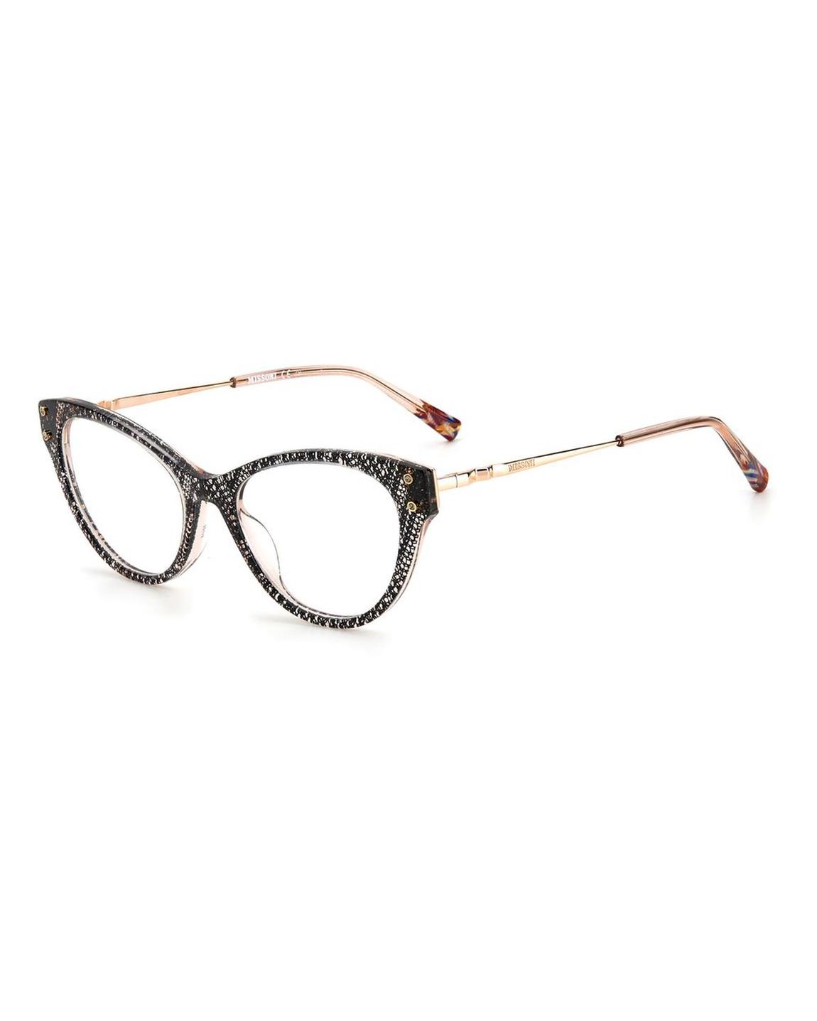 MM1001 Cateye Glitter Eyeglasses Wo - Bicolor Frames main product photo