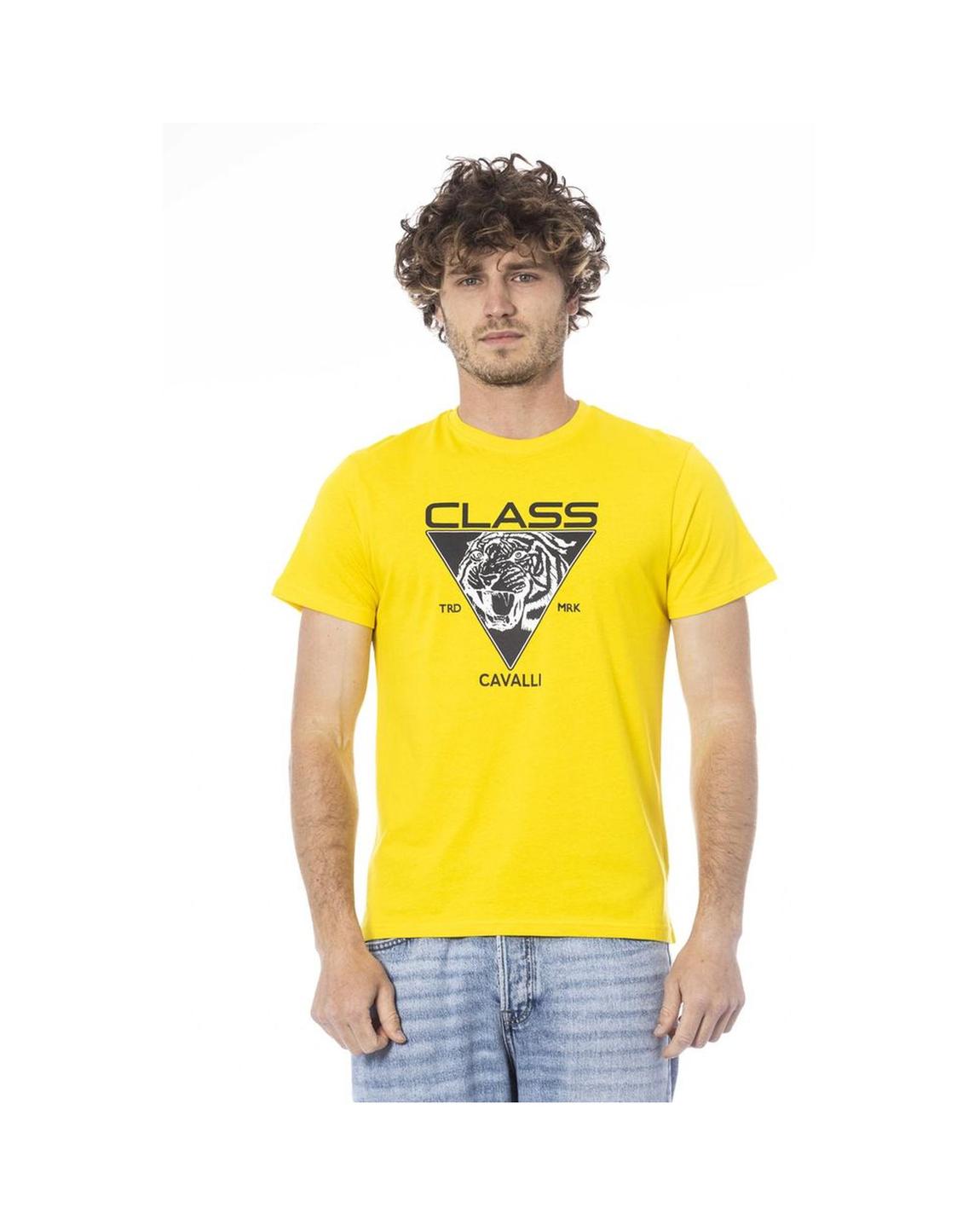 Tiger Graphic Tee Yellow T-Shirts main product photo