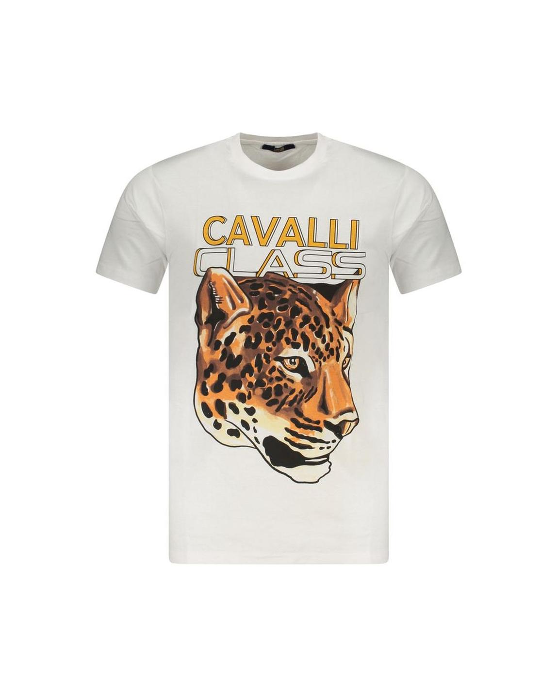 Leopard Head Graphic Tee - White T-Shirts main product photo