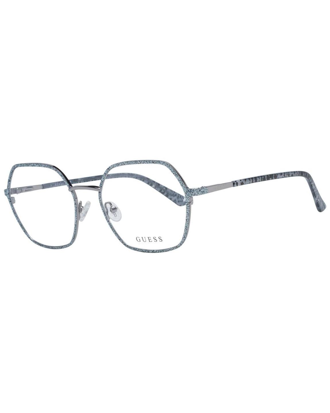 Octagon Glitter Eyeglasses Wo - Silver Frames main product photo