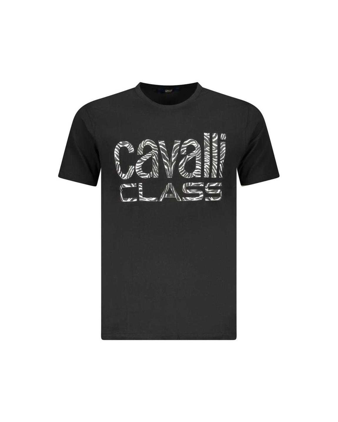 Zebra Print Logo Tee - Black T-Shirts main product photo
