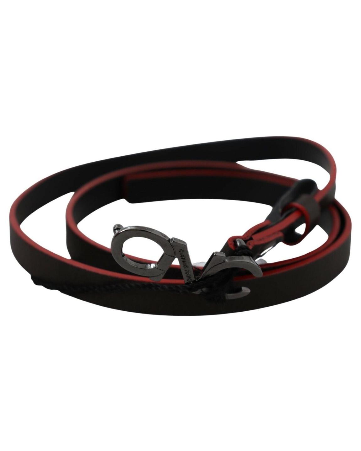 Costume National Leather Belt Wo - Black main product photo