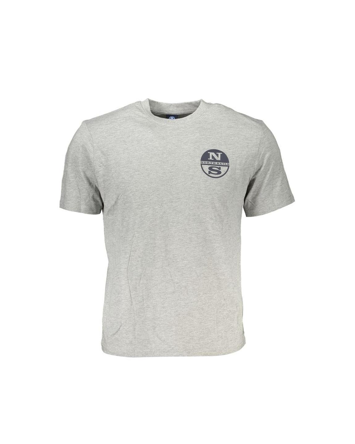 Short Sleeve Crew Neck Tee - Gray T-Shirts main product photo
