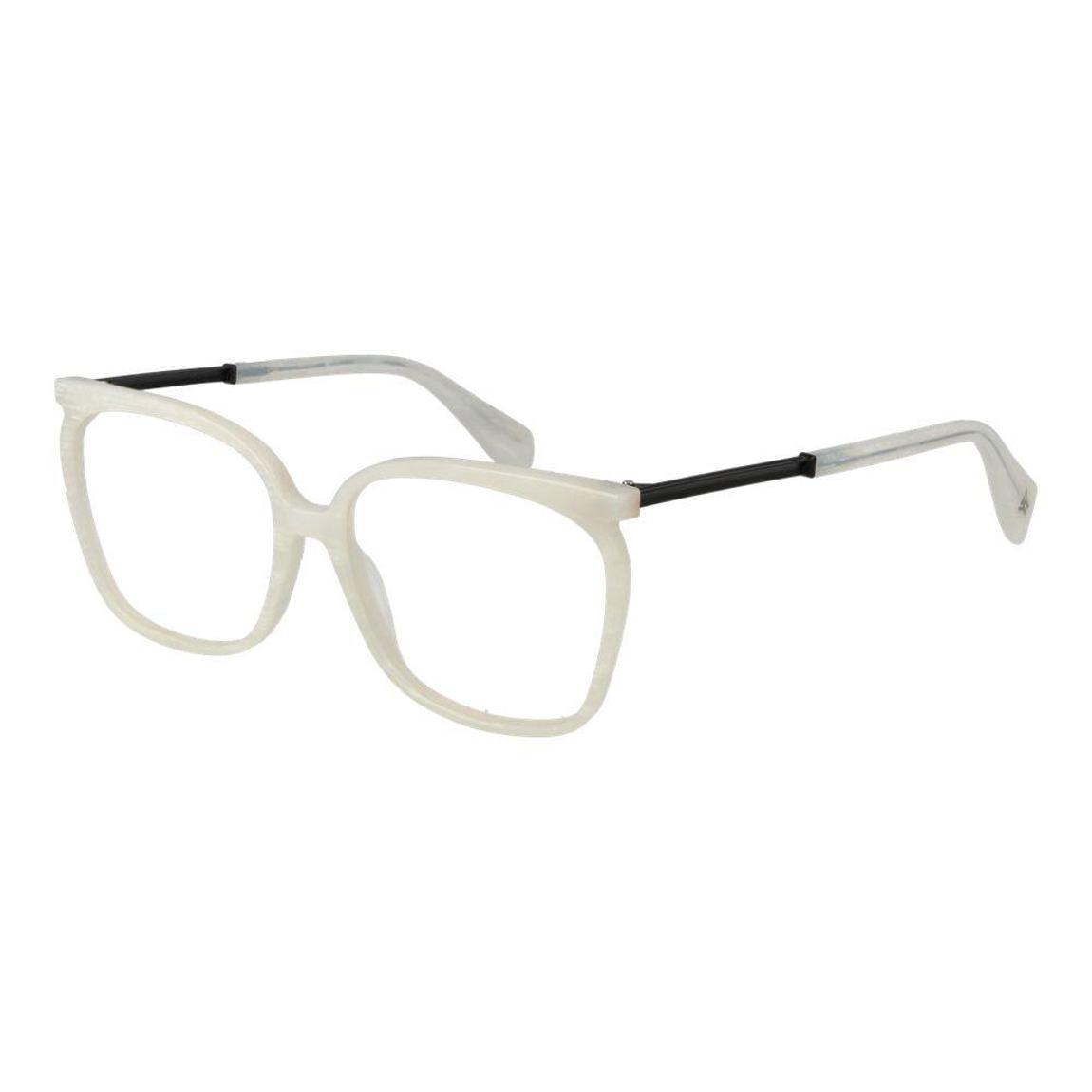 Square Frame Eyeglasses Wo - White main product photo