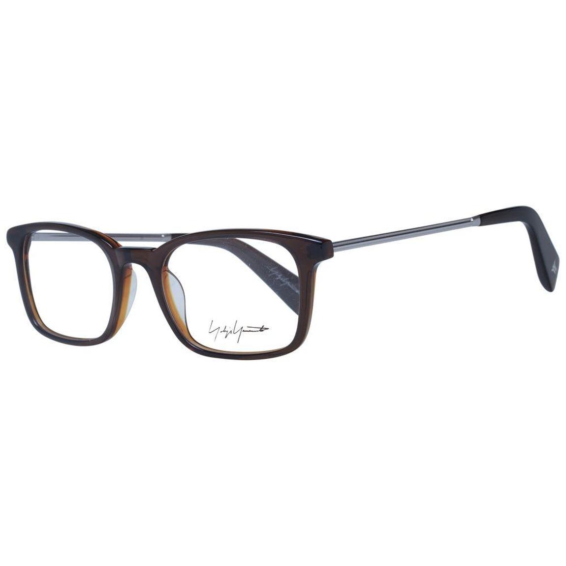 Rectangular Acetate Eyeglasses Unisex - Brown Frames main product photo
