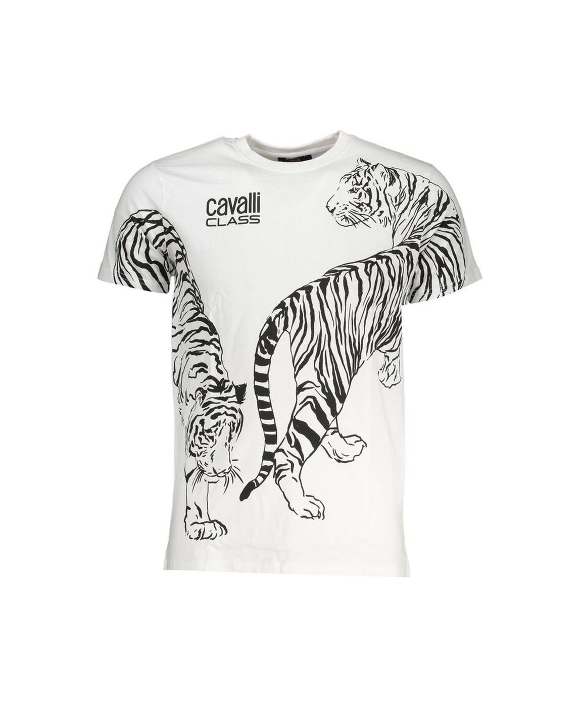 Tiger Print TShirt CA28595 - White T-Shirts main product photo