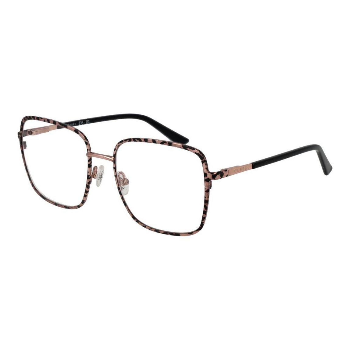 Full-Rim Metal Square Optical Frames with Demo Lenses and Spring Hinge main product photo