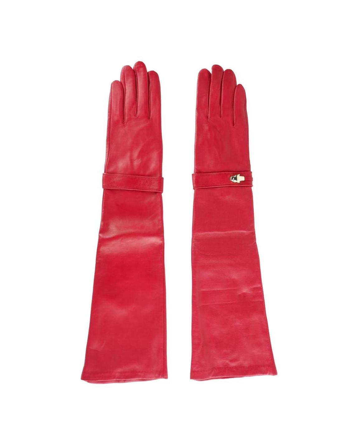 Long Opera Leather Gloves Red CA5120 Wo main product photo