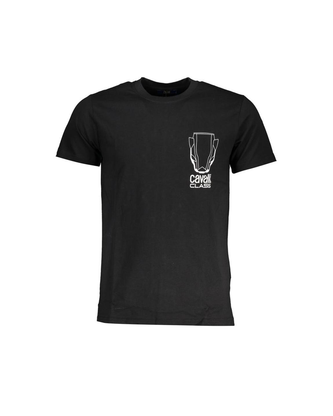 Cavalli Class TShirt Short Sleeves - Black T-Shirts main product photo