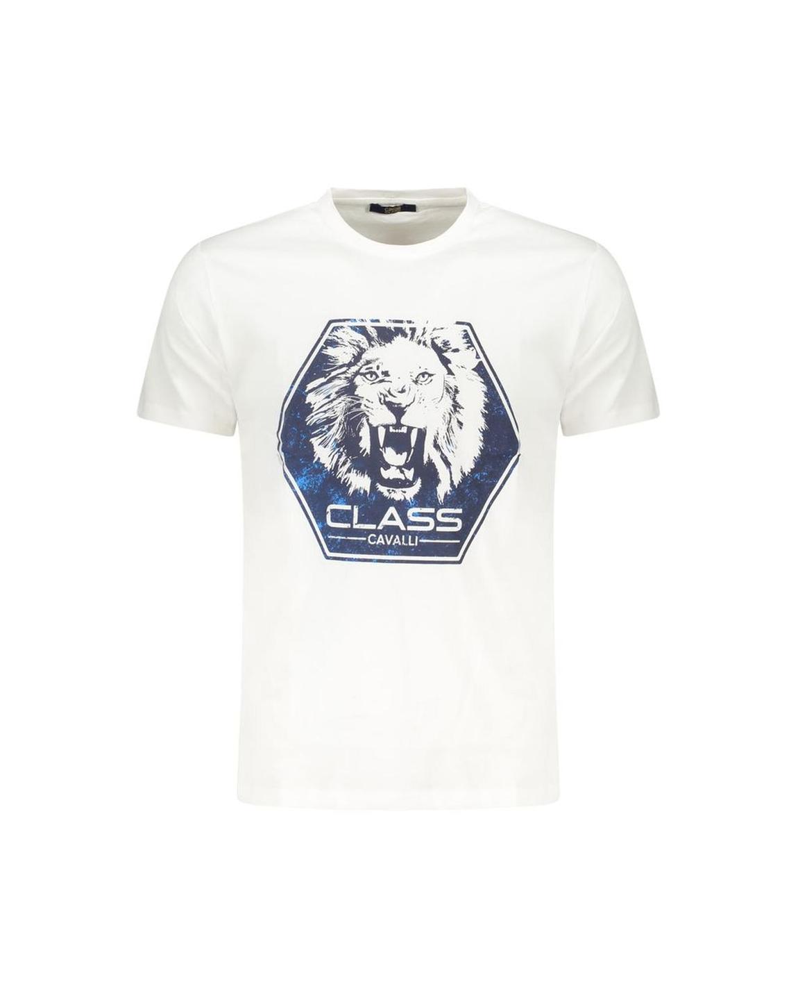 Lion Head Graphic Tee - White T-Shirts main product photo