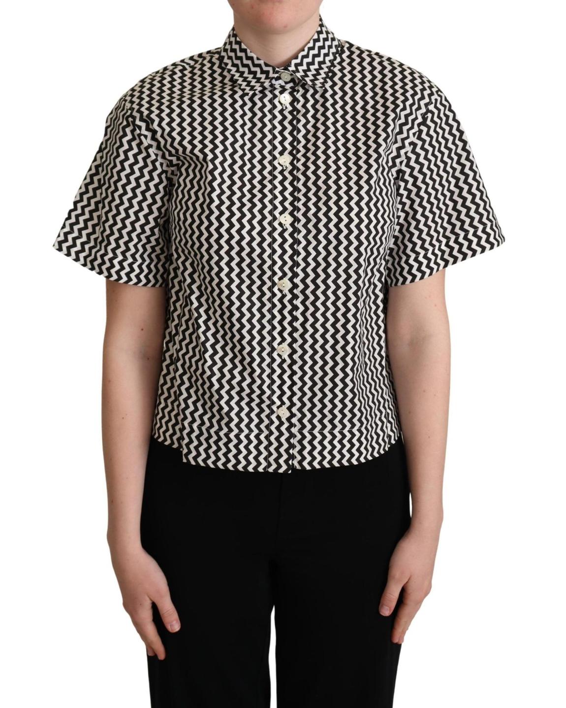 Dolce Gabbana TSH5960 Zigzag Shirt Wo - Black main product photo