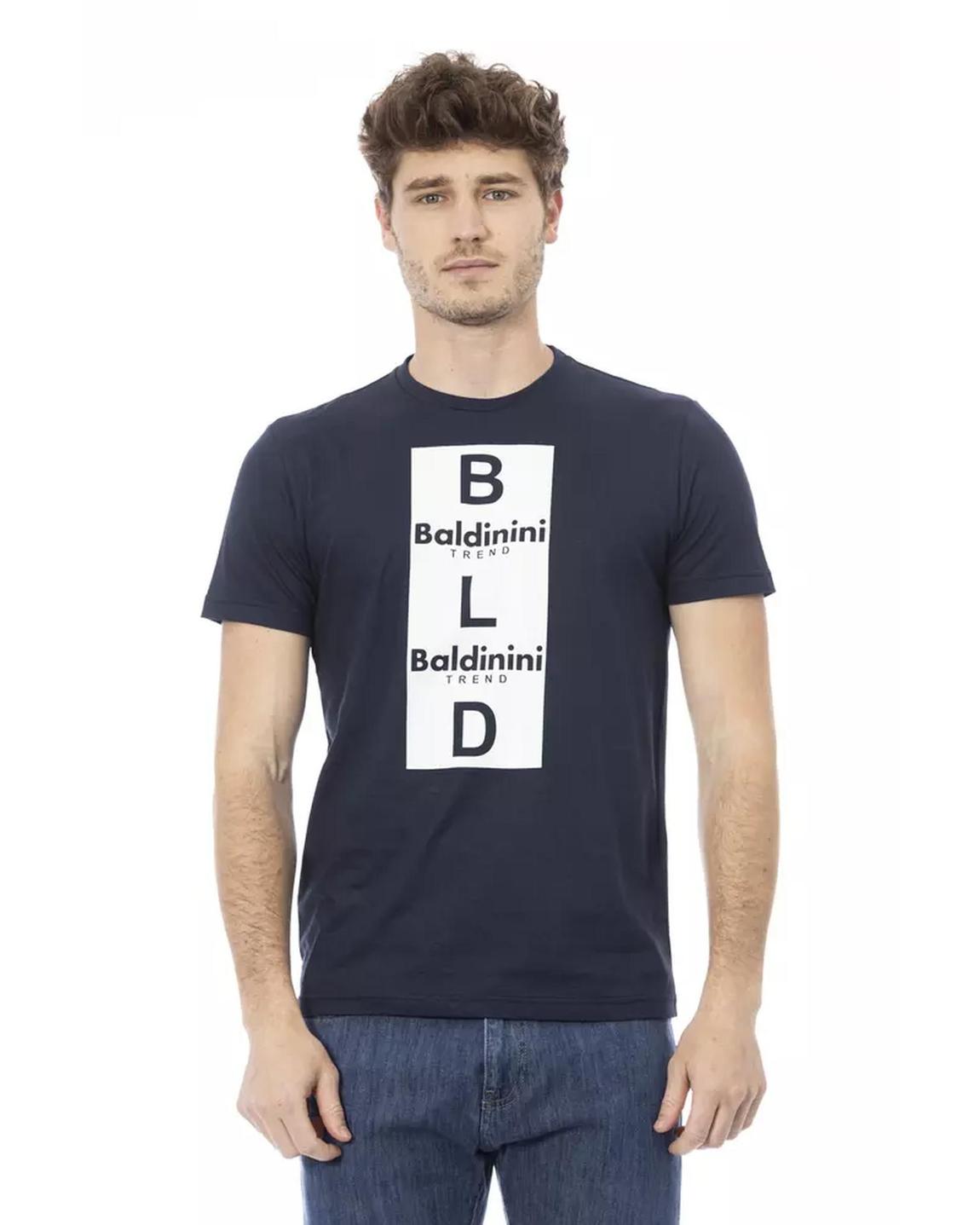 BLD Short Sleeve Crew Neck Tee - Blue T-Shirts main product photo