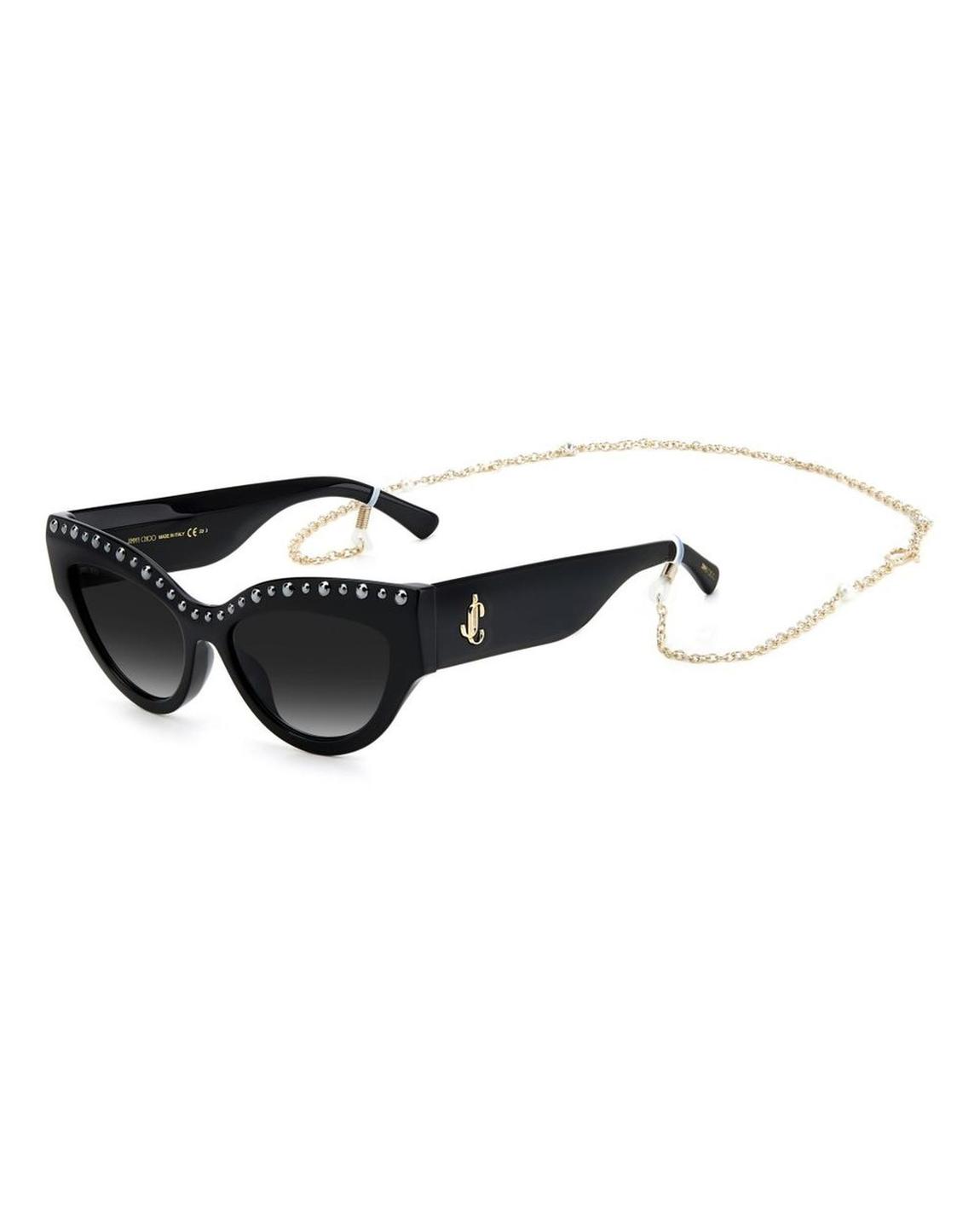SONJA CrystalEmbellished CatEye Sunglasses Wo - Black main product photo