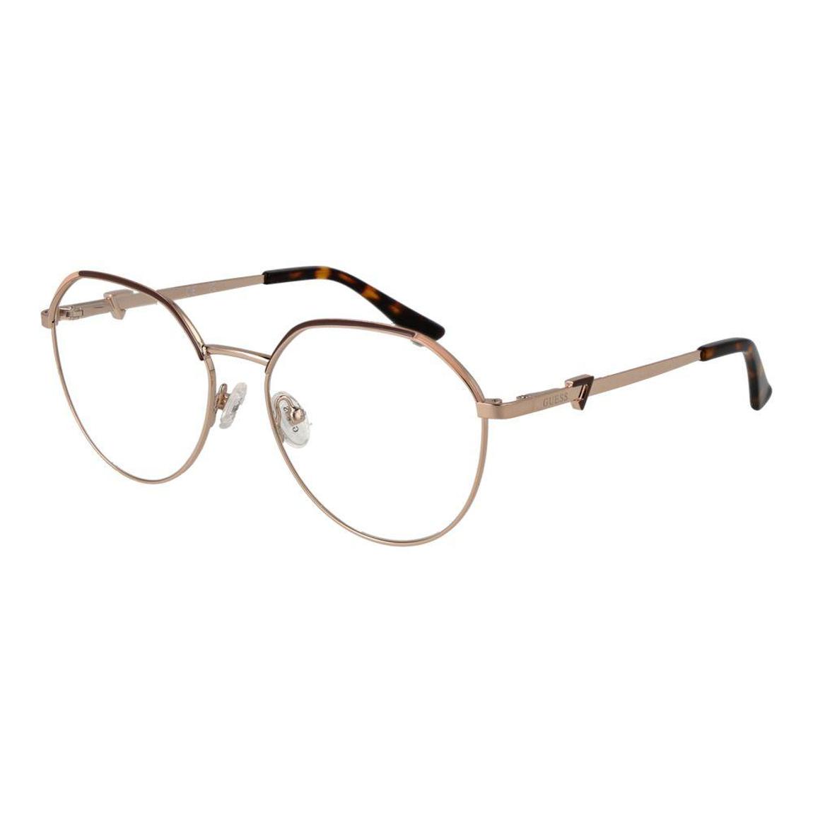 Round Frame Eyeglasses Wo - Gold main product photo