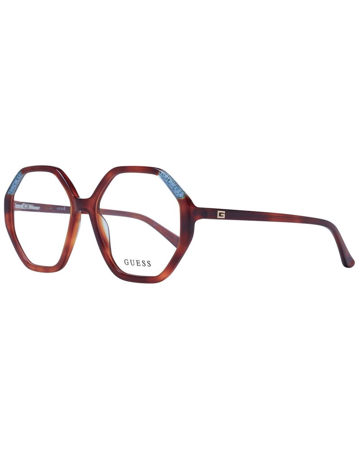 Octagon Frames Eyeglasses Wo - Brown main product photo