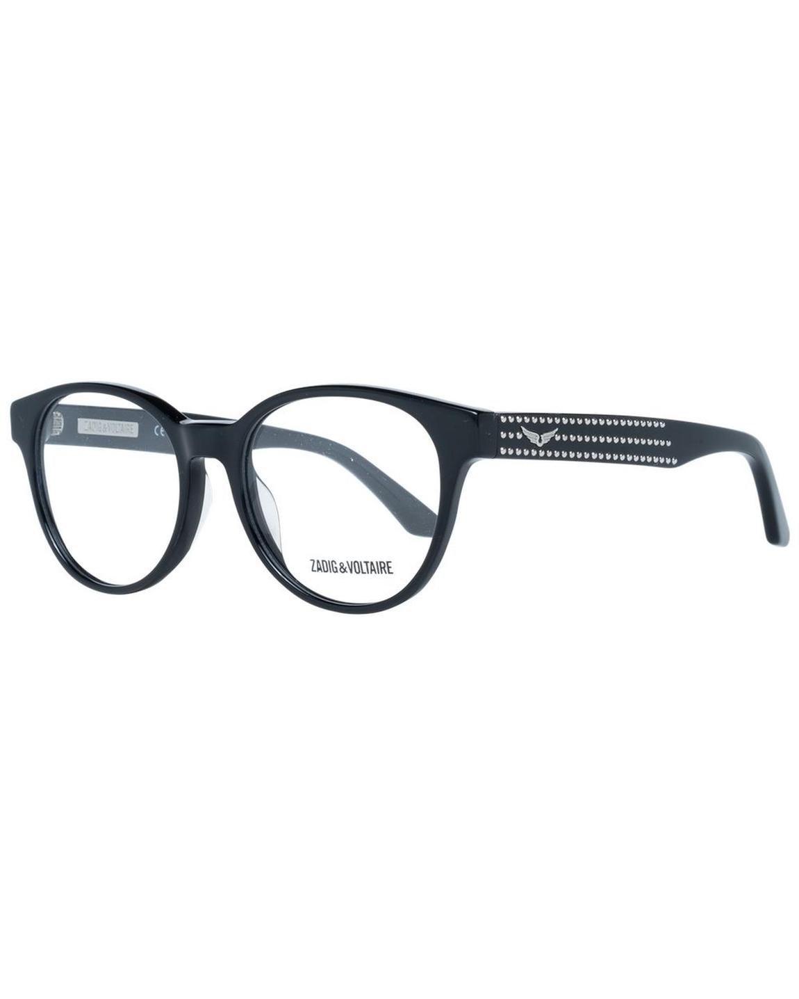 ZV3701 Black Crystal Eyeglasses Wo Frames main product photo