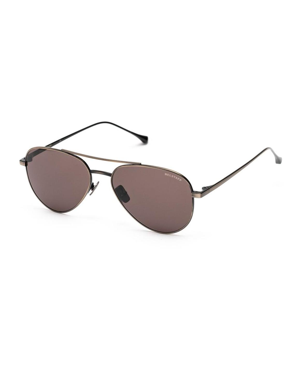 Aviator Style Sunglasses Unisex - Brown main product photo
