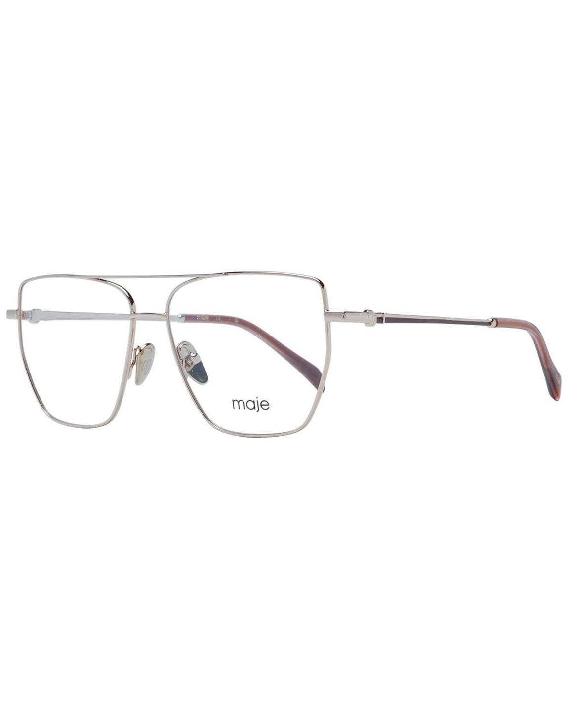 Metal Square Eyeglass Frames - Gold main product photo