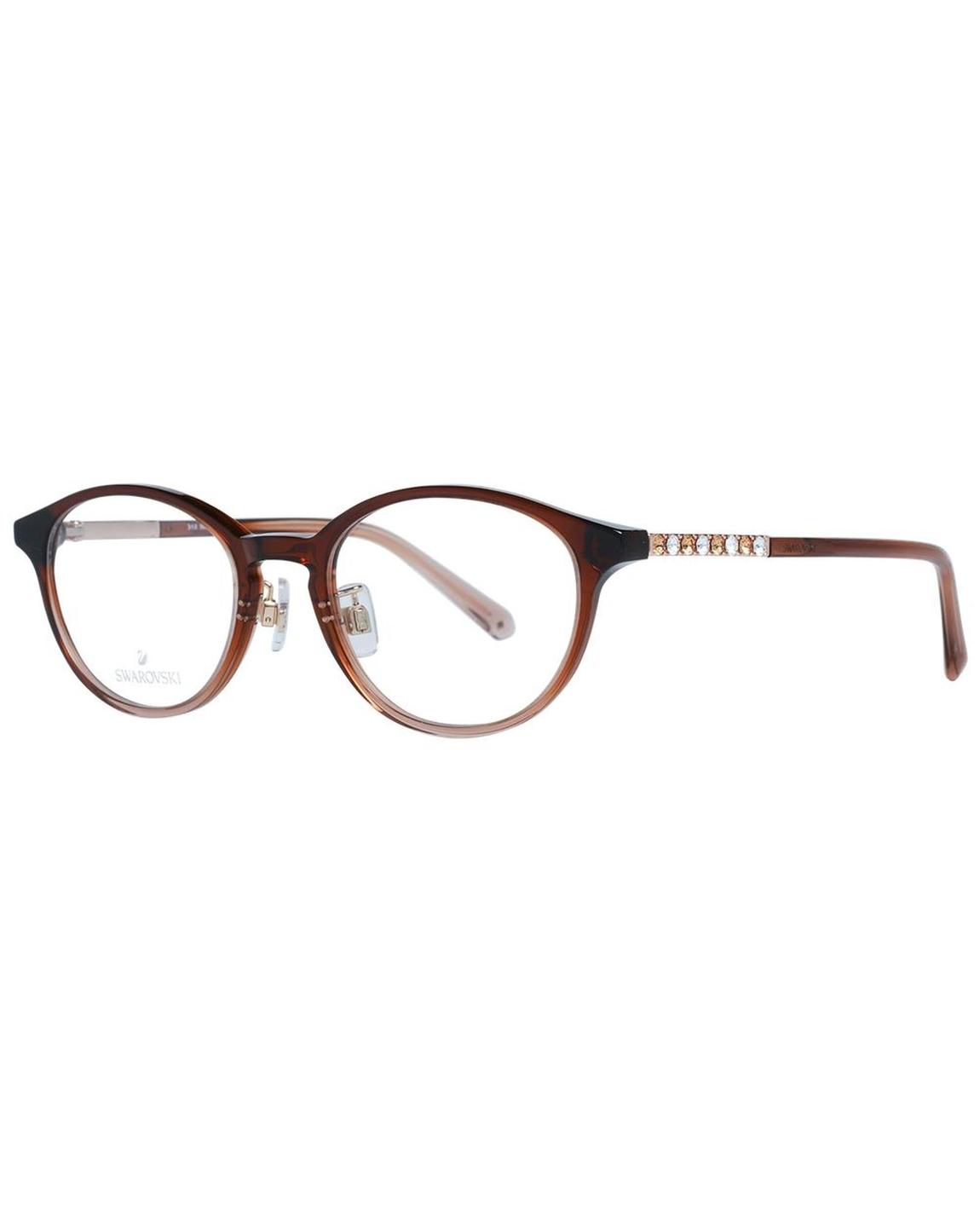 K5268 Round Eyeglae Brown Crytal Wo Frames main product photo