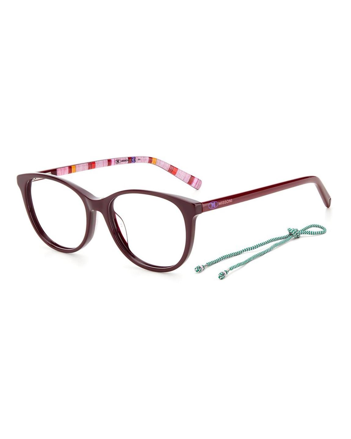 MMMI0006SR8AC Eyeglasses Burgundy Wo - Multicolor Frames main product photo