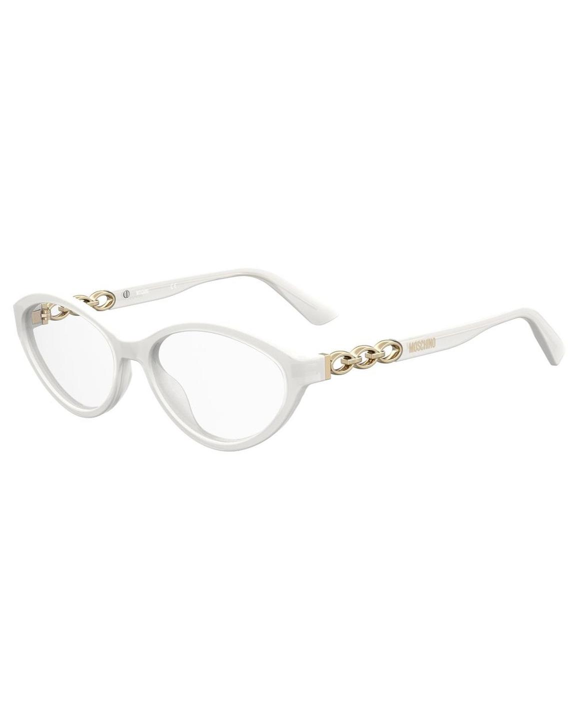 MOS597 Chain Detail Eyeglasses Wo - White Frames main product photo
