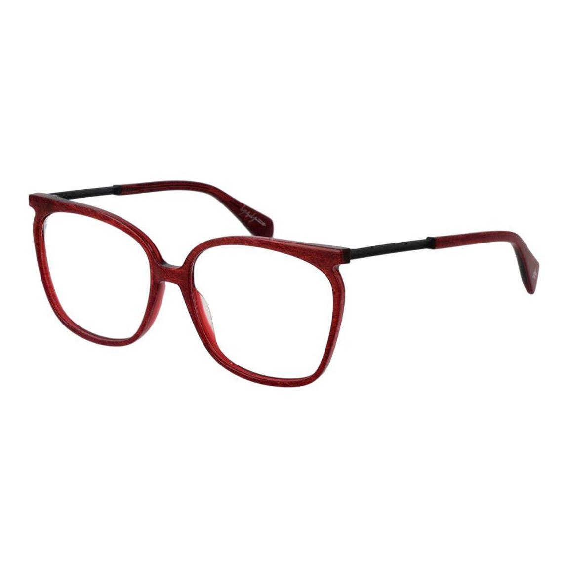 Square Full-Rim Optical Frames with Demo Lenses Wo - Red main product photo