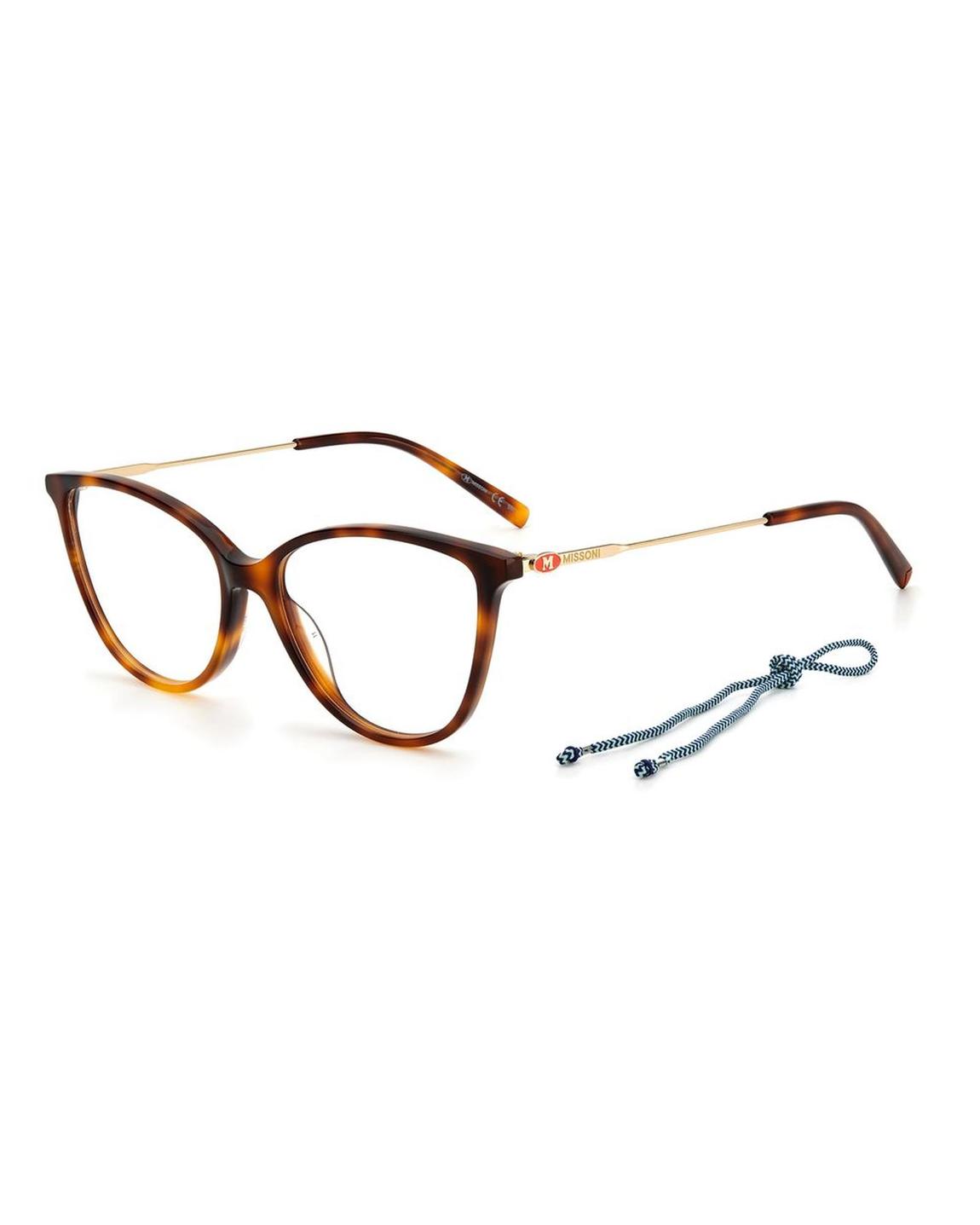 MMMI006305LF315AC Cateye Eyeglasses Wo - Brown Frames main product photo
