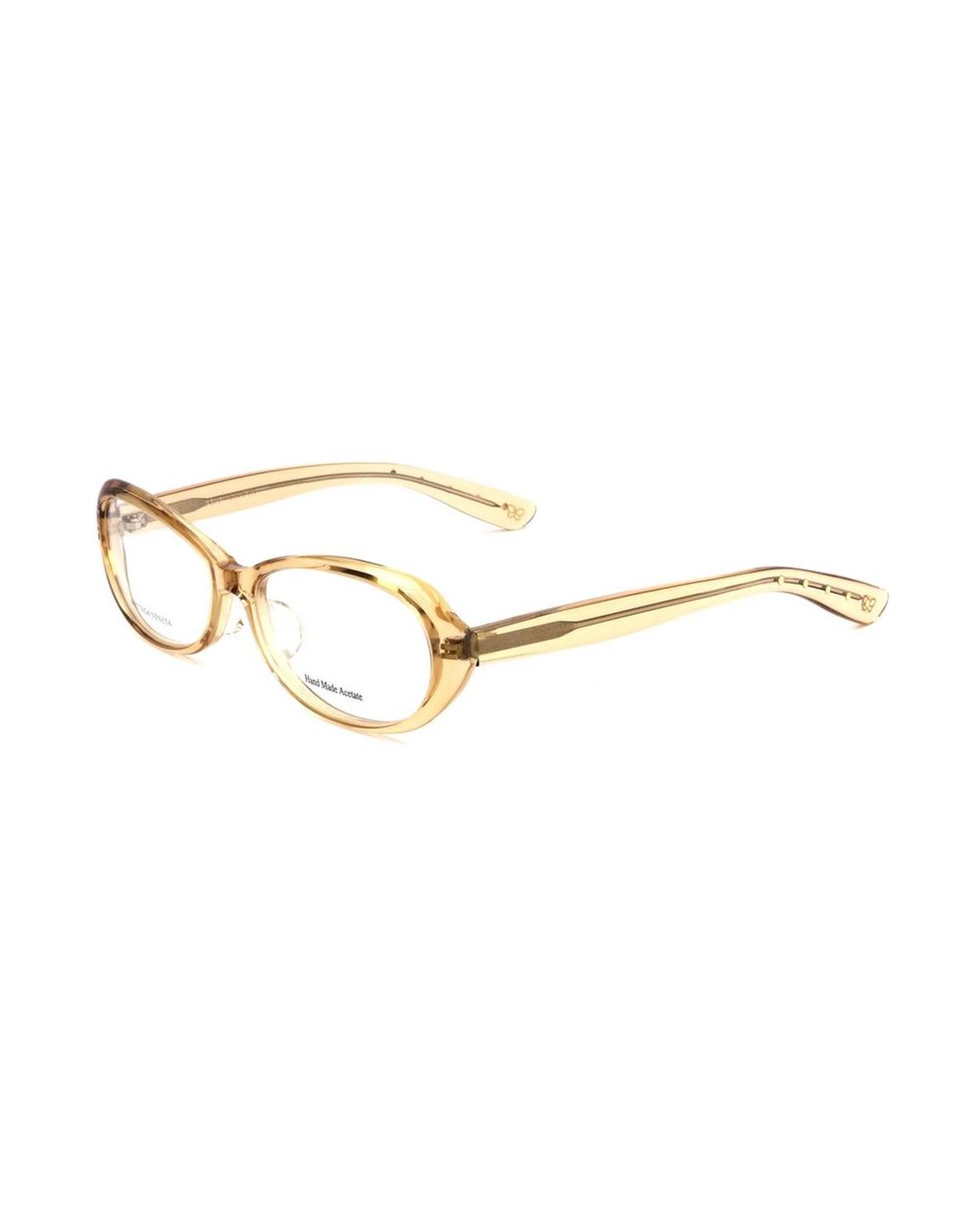 BV0220O Amber Oval Eyeglasses - Bicolor Frames main product photo