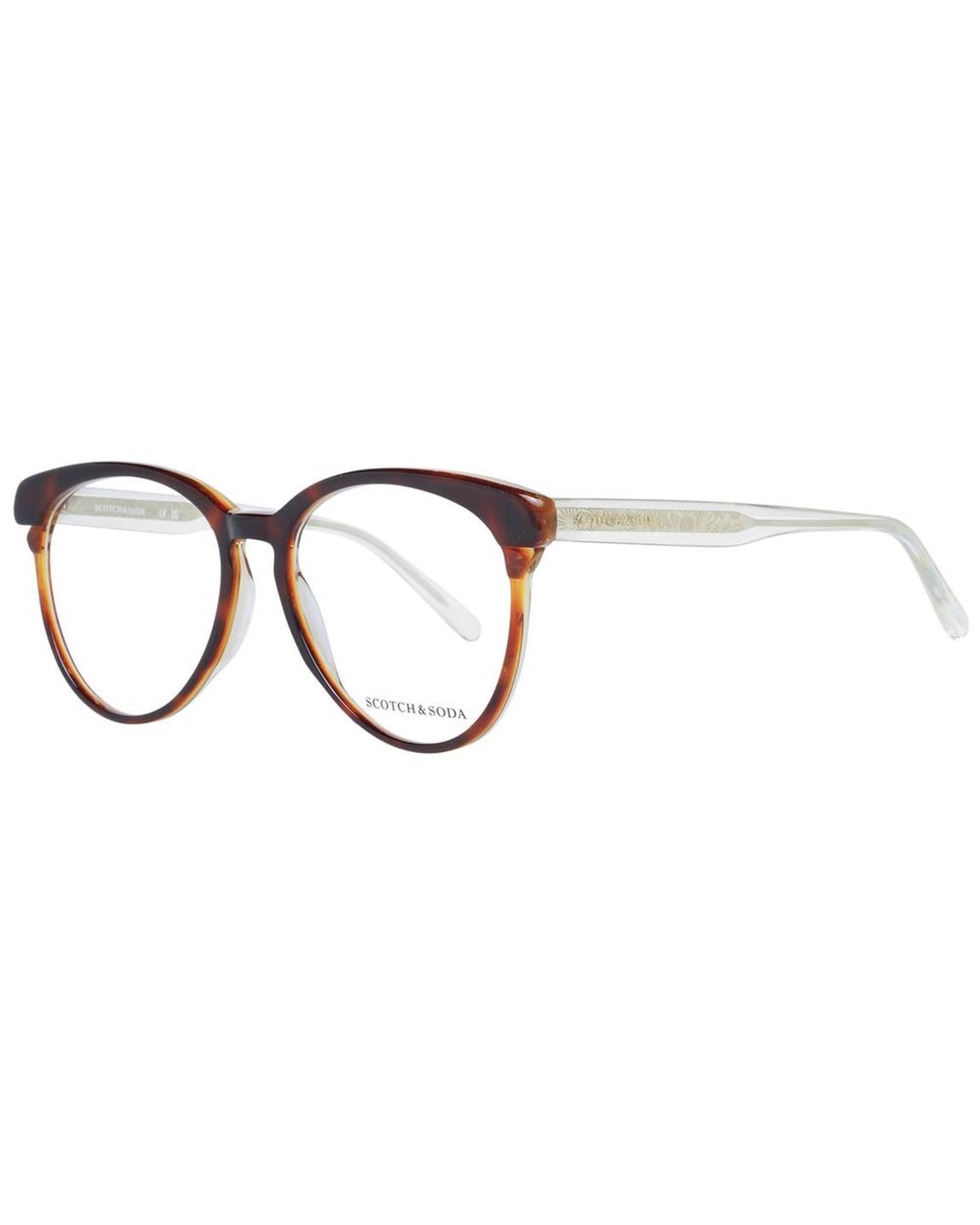 Round Eyeglasses SOS1045727 Wo - Brown Frames main product photo