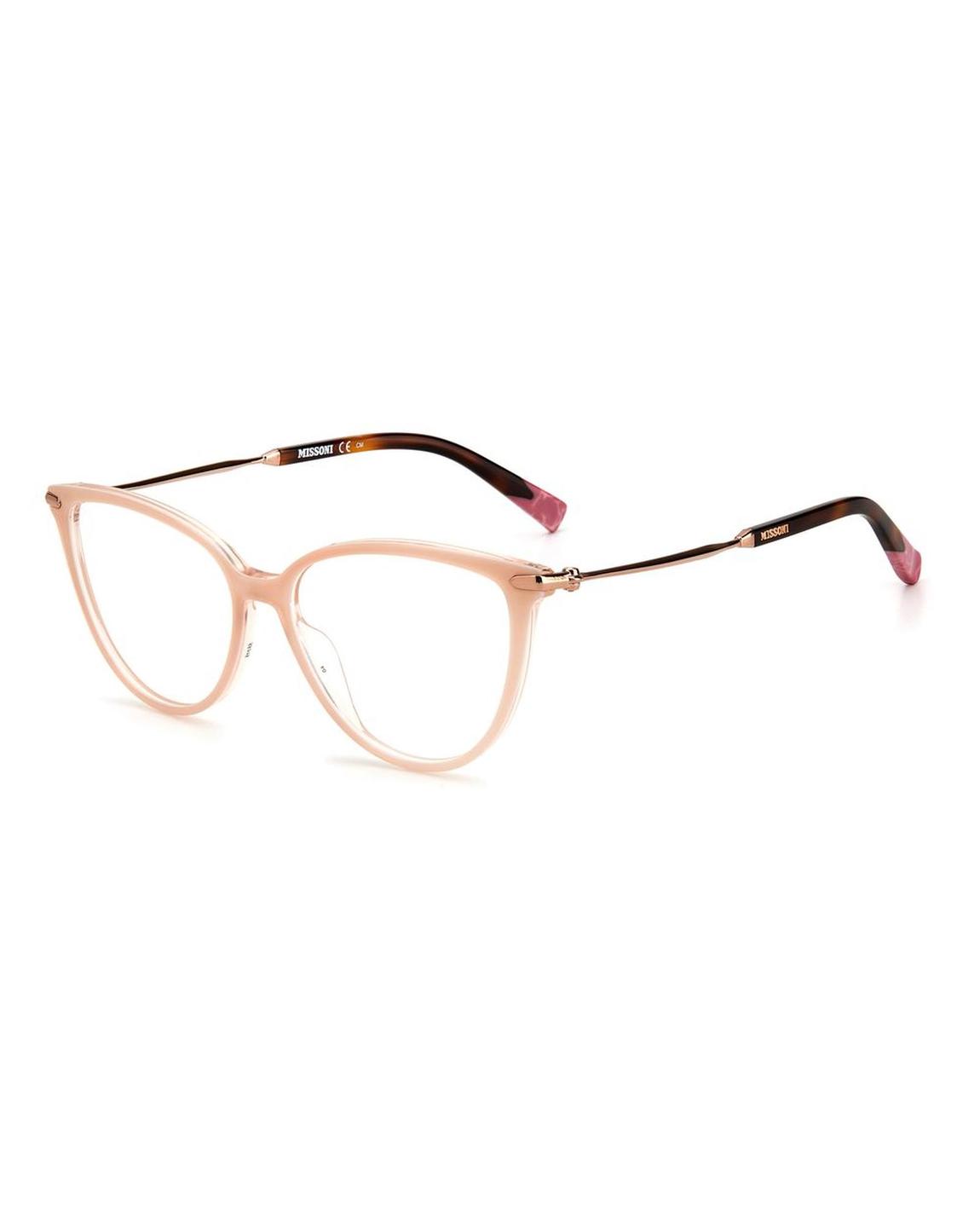 M0057 Cat Eye EyeglassesPale Pink Wo - Beige Frames main product photo