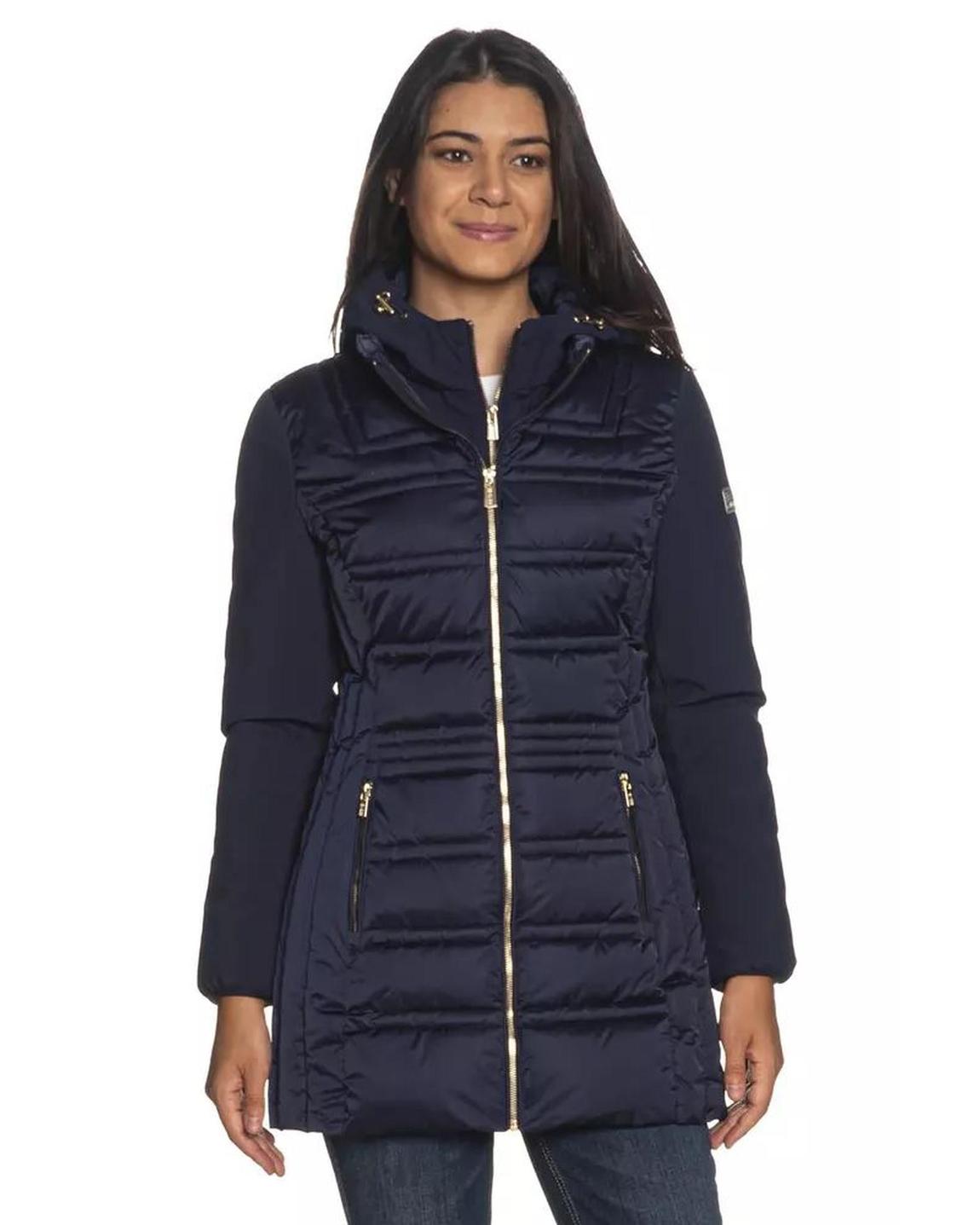 Long Sleeve Padded Jacket Wo - Blue Jackets main product photo