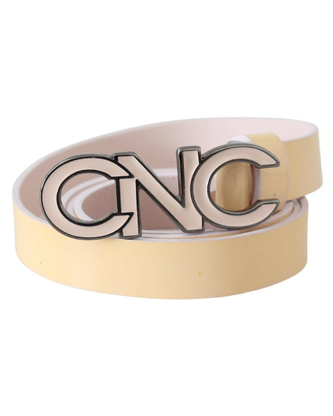 CNC Logo Leather Belt Wo - Beige main product photo