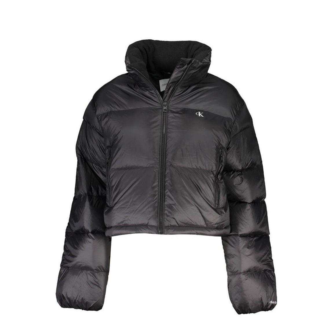 Cropped Puffer Jacket CW0CW00326 Wo - Black Jackets main product photo