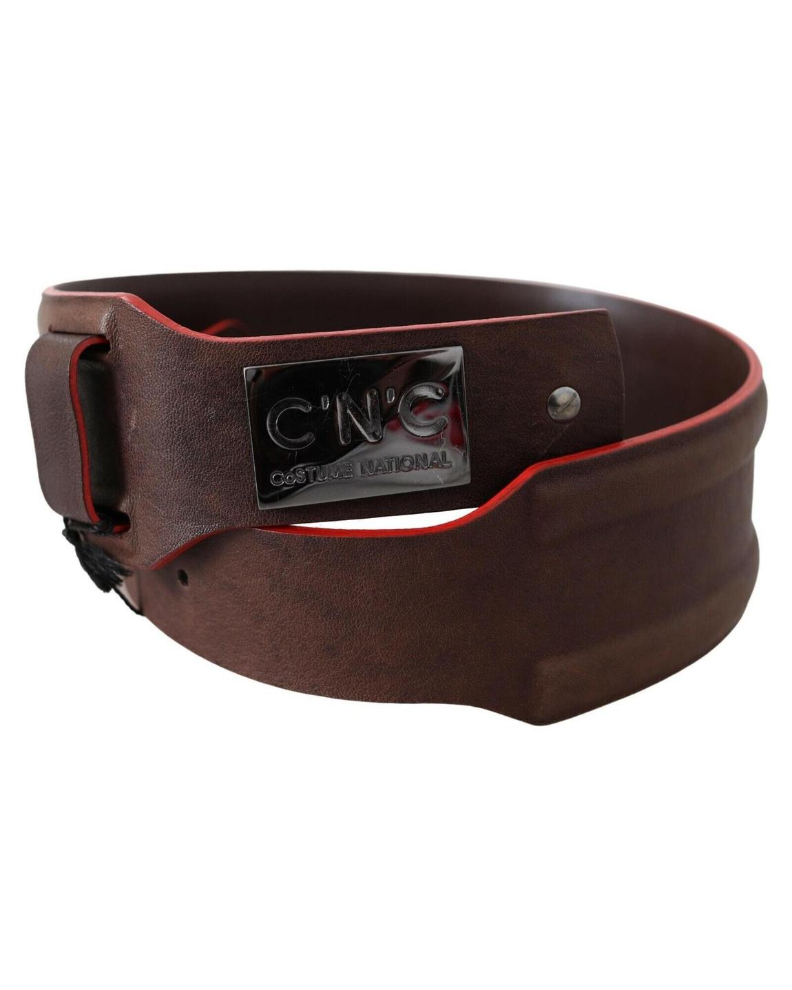 Costume National Leather Belt Wo - Brown main product photo