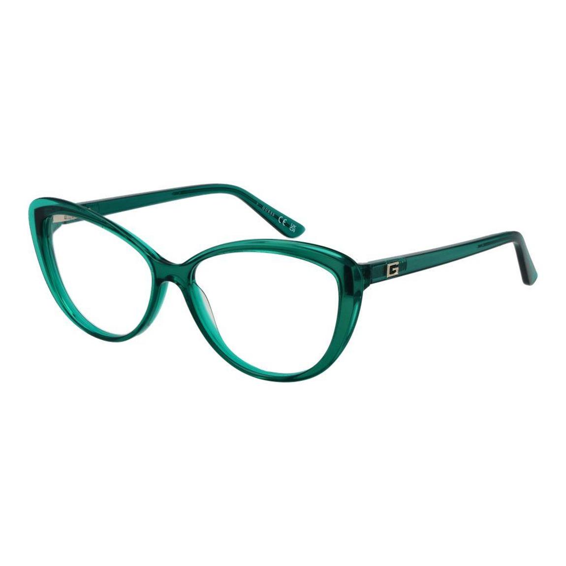 Cat Eye Full-Rim Acetate Optical Frames with Demo Lenses Wo - Green main product photo