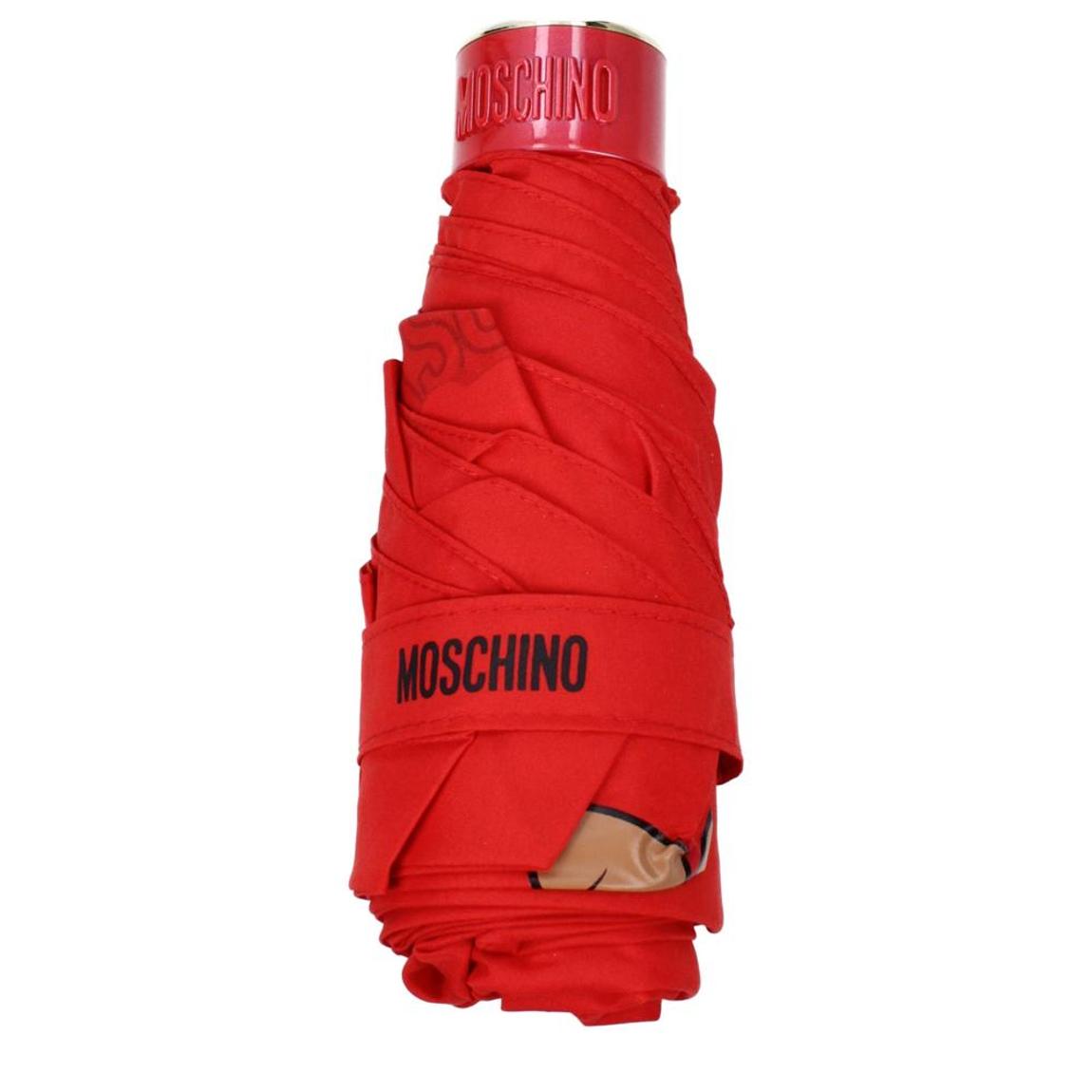 Polyester Umbrella with Logo and Clips Closure Wo - Red main product photo
