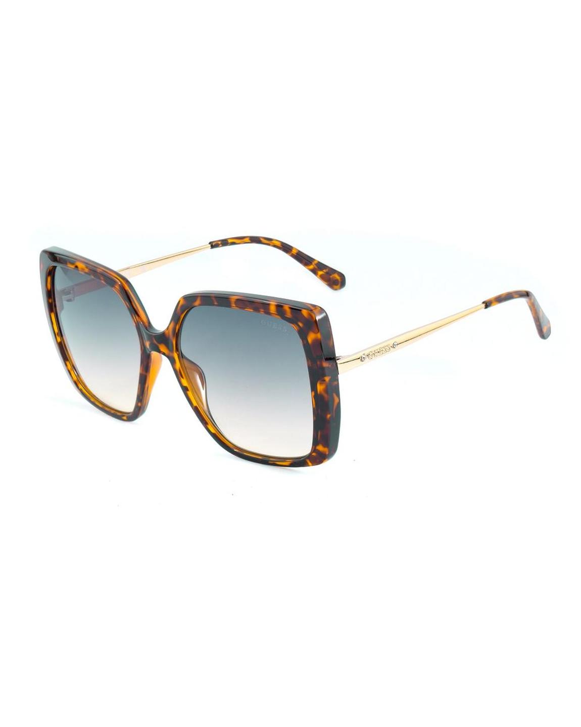 GU7760 Tortoise Oversized Sunglasses Wo - Brown main product photo