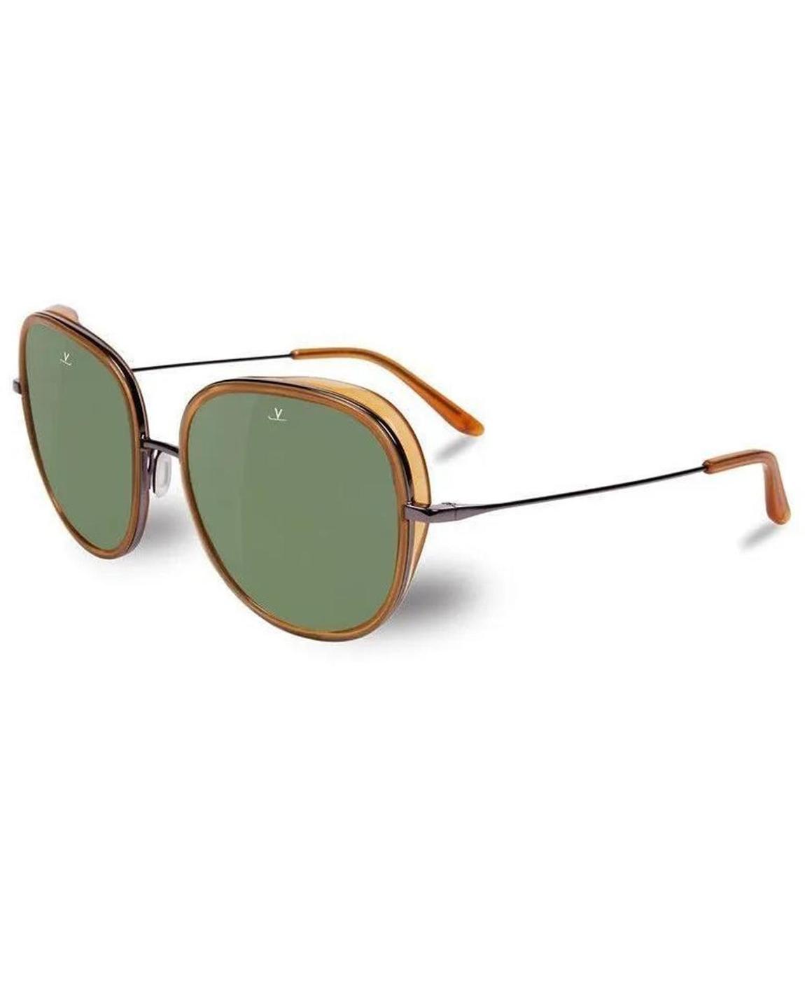 VL1629 Pilot Sunglasses BrownGreen Wo - Gray main product photo