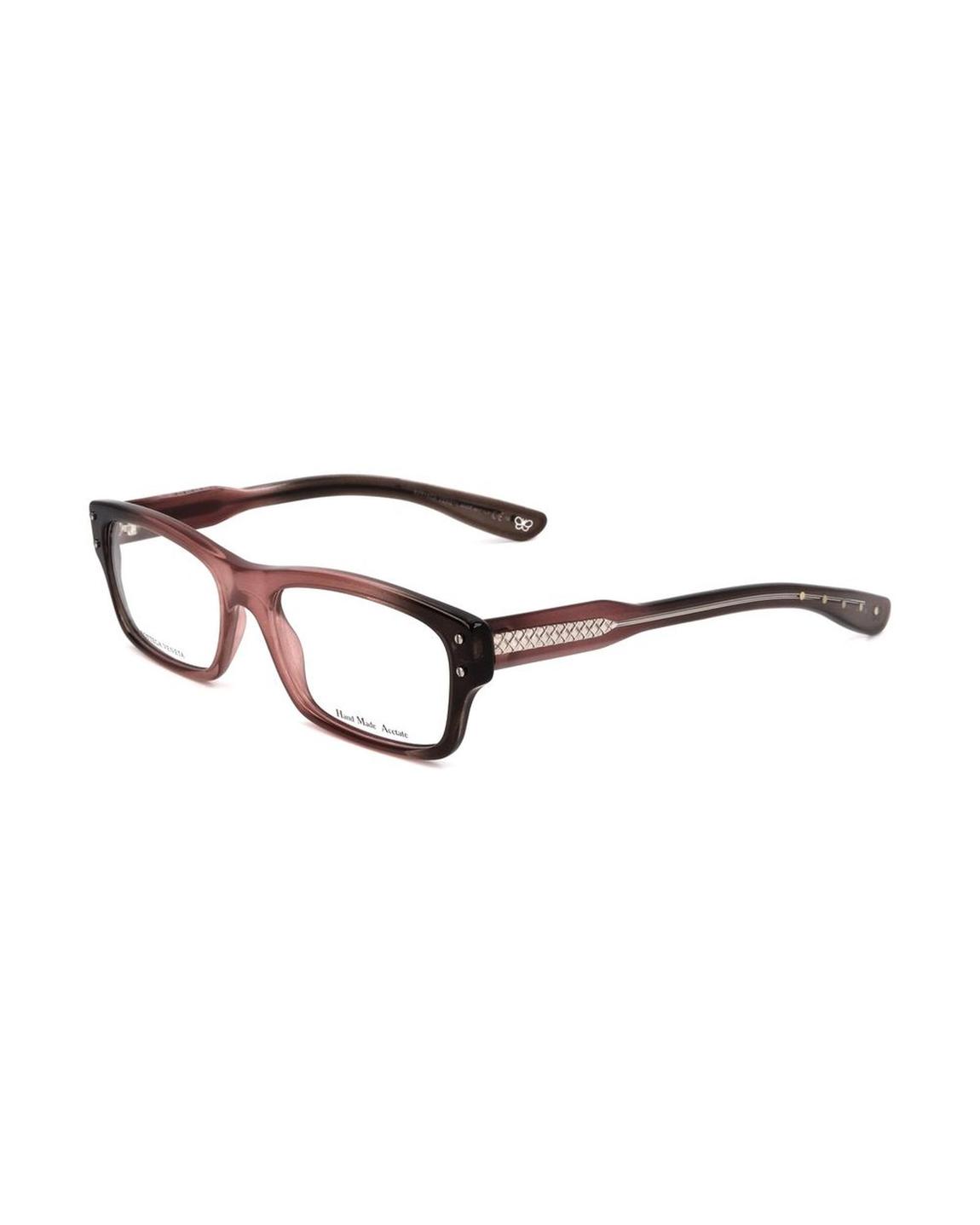 BV0220O Eyeglasses Brown Acetate - Red Frames main product photo