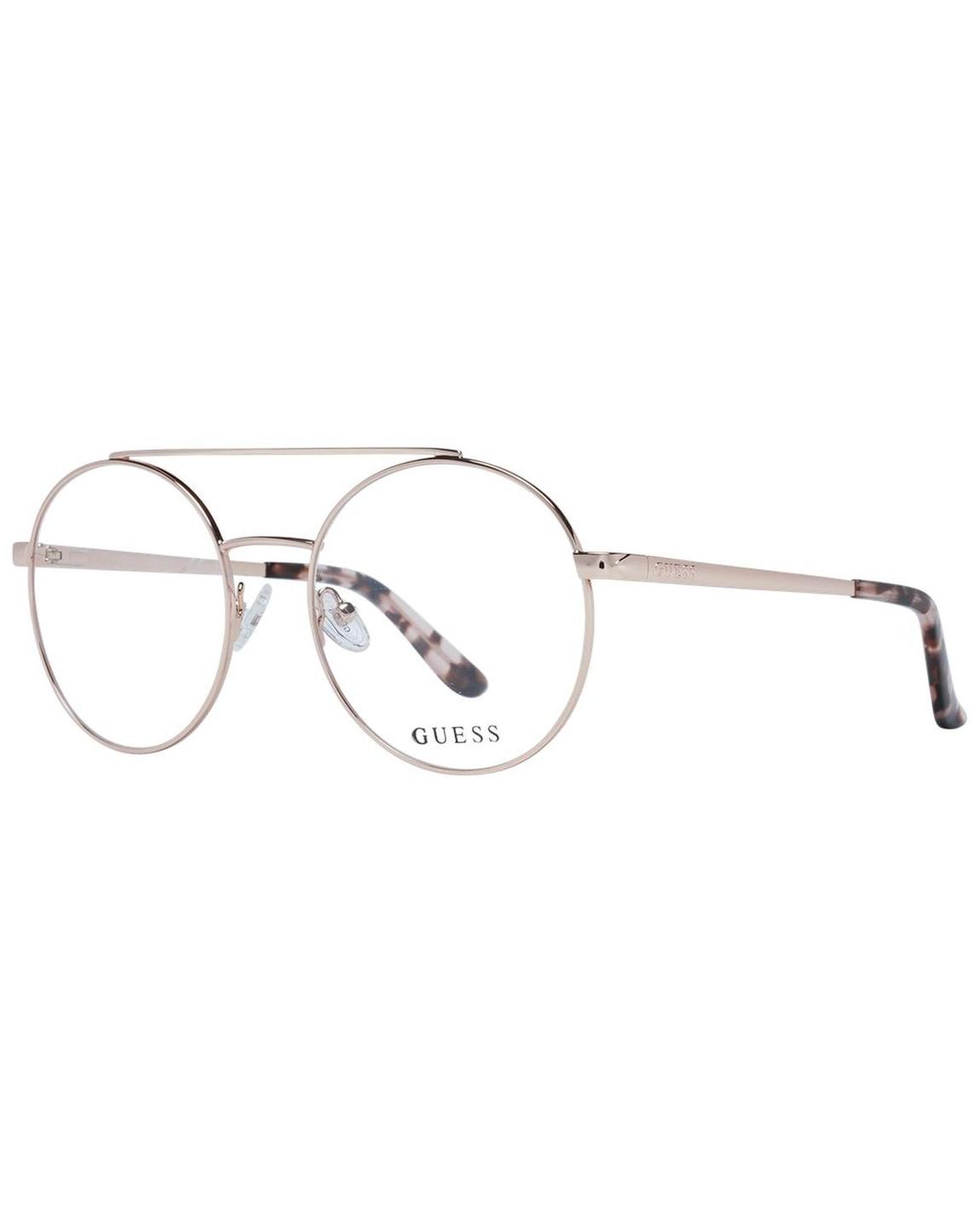 GU2788 Round Metal Frame Eyeglasses Wo - Rose Gold main product photo