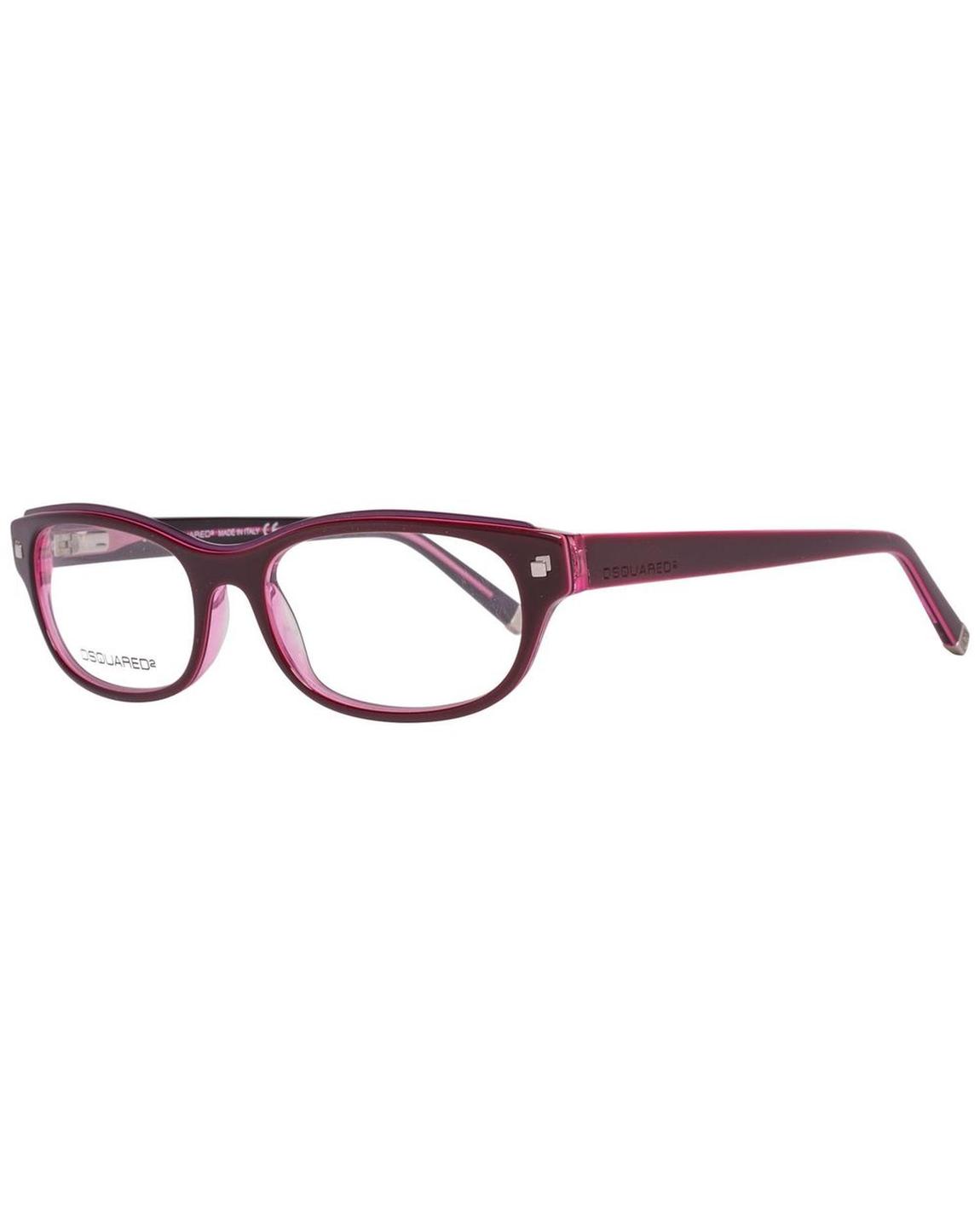 DSQ5022 Eyeglasses Pink Oval Frames Wo - Purple main product photo