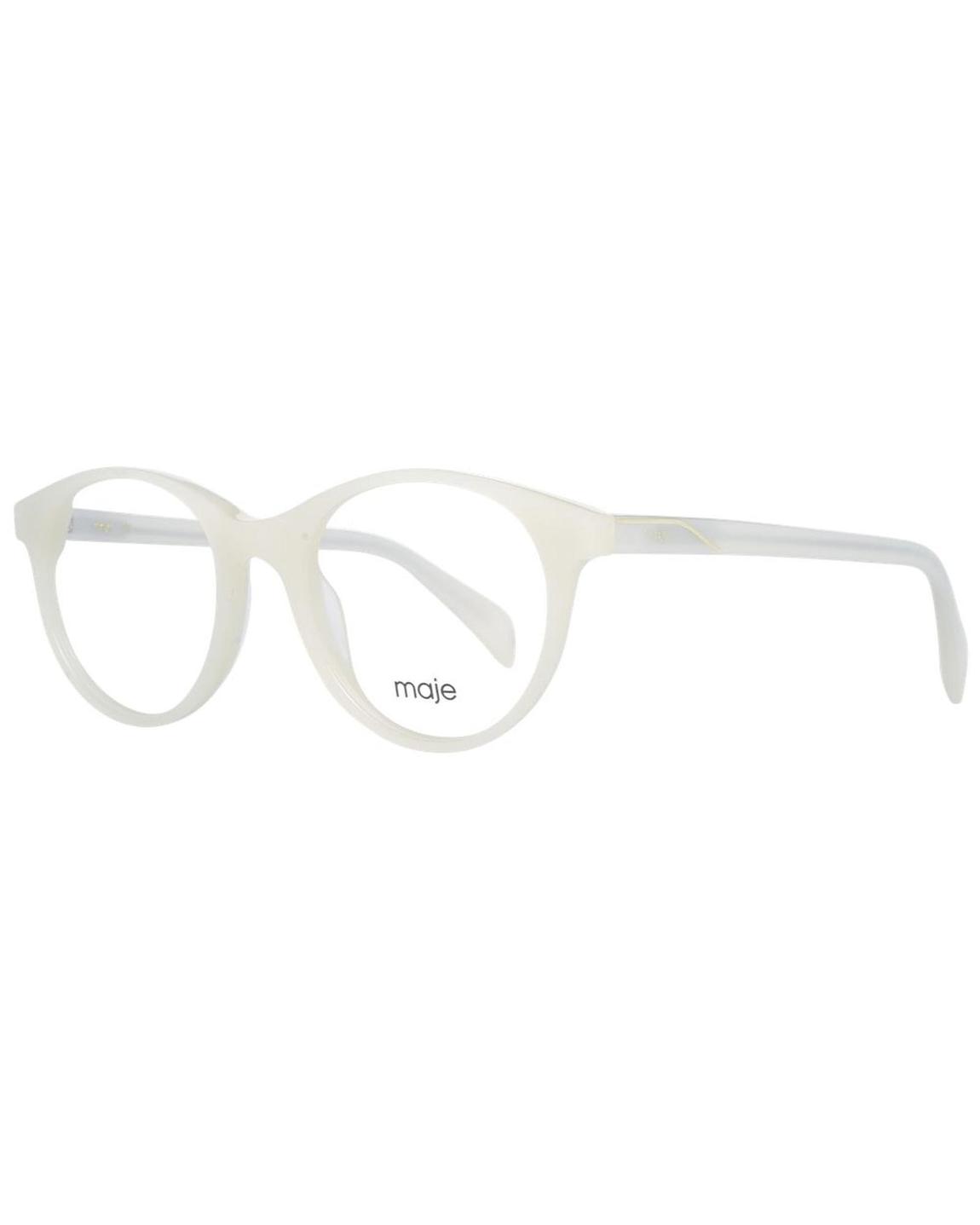 Maje 1041756 Round Eyeglasses Wo - White Frames main product photo