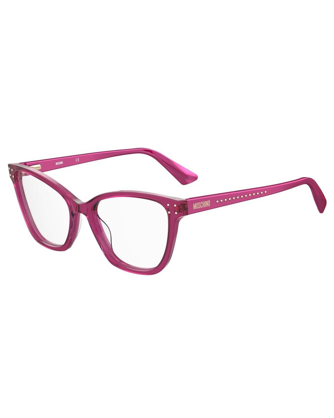 MOS595MU1AC Cateye Eyeglasses - Fuchsia Frames main product photo
