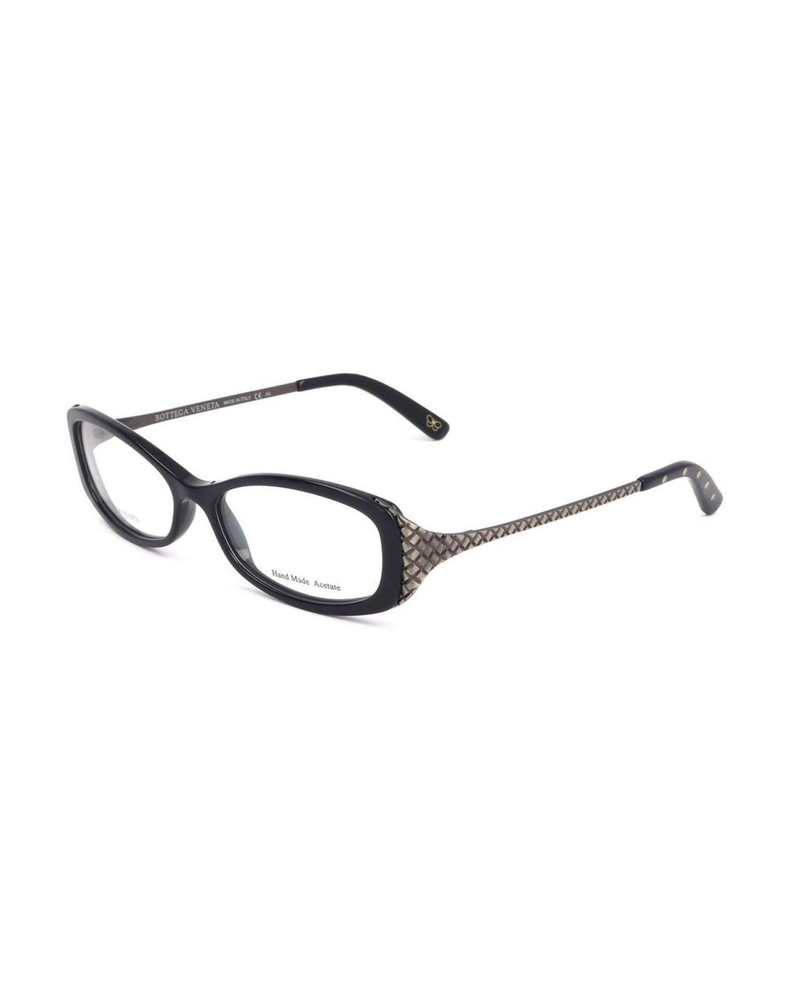 BV0039O Black Oval Eyeglasses - Blue Frames main product photo