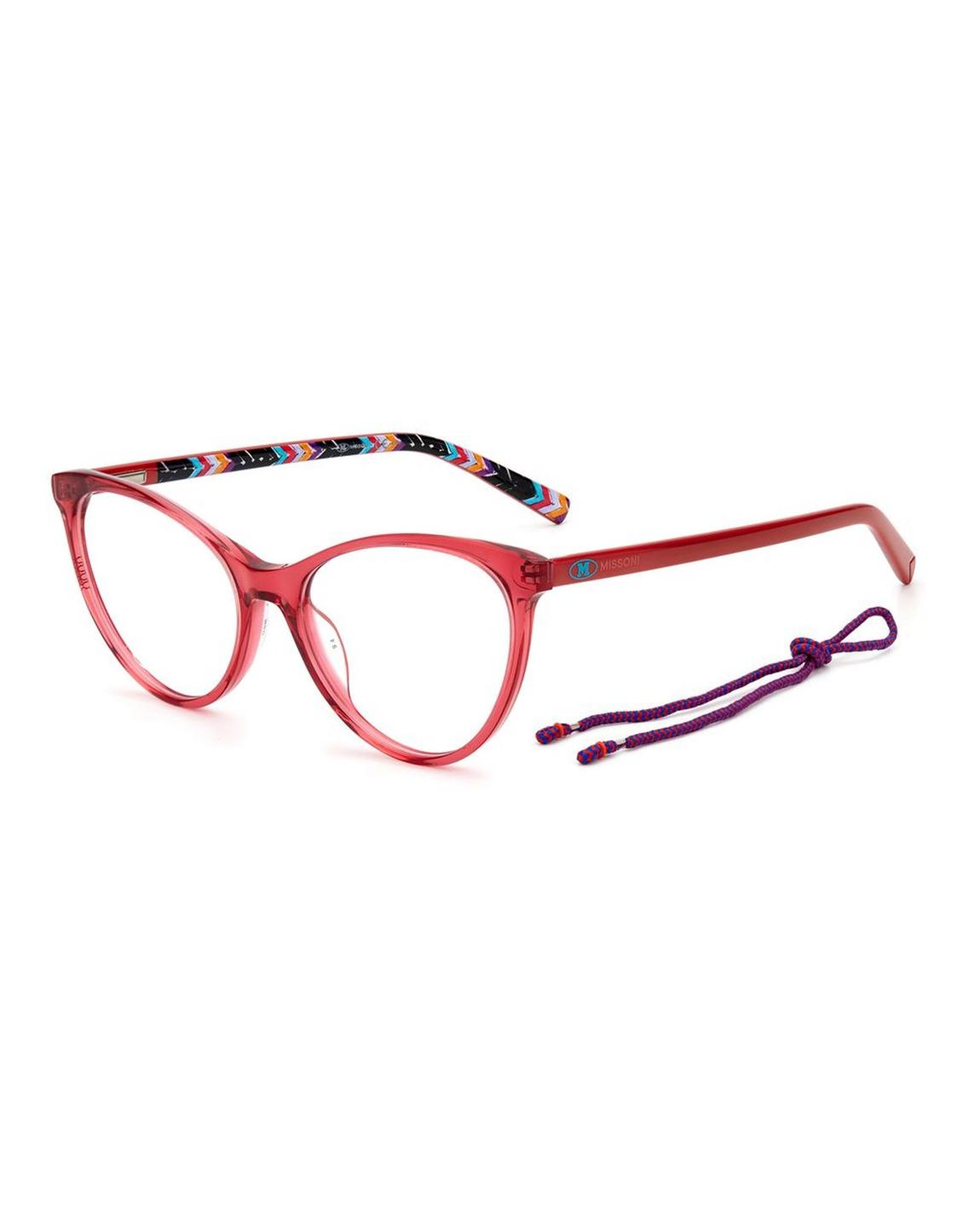 MMMI00098CQAC Cateye Eyeglasses Wo - Red Frames main product photo