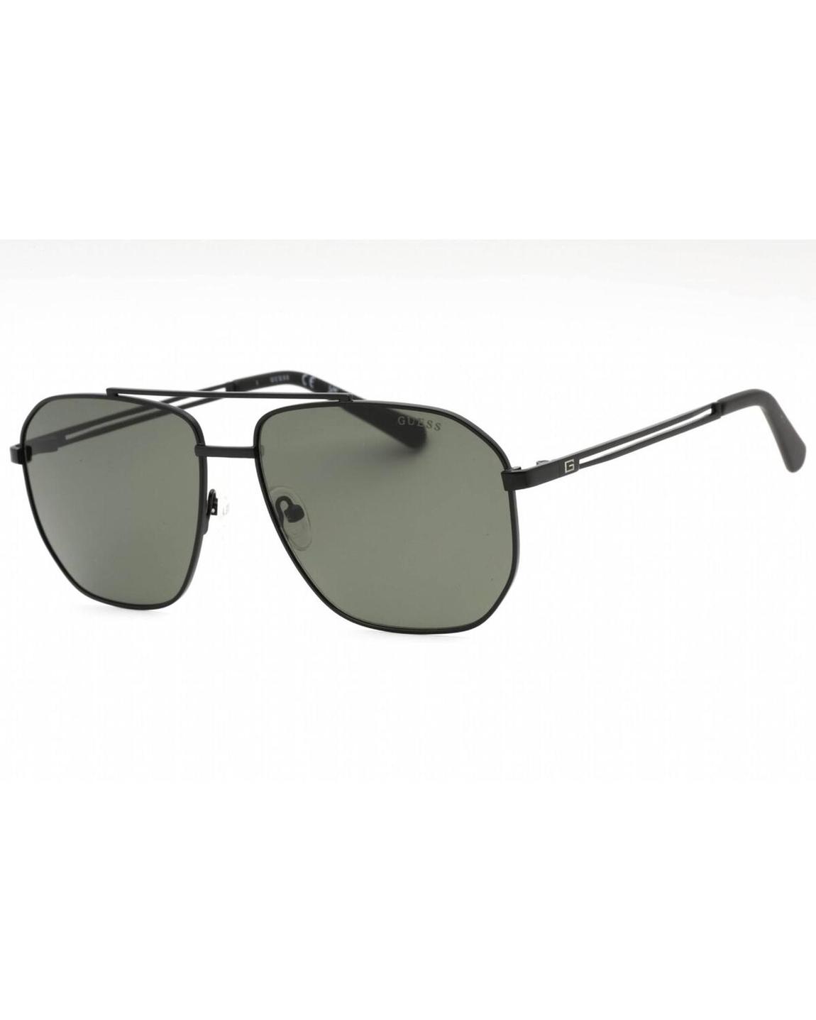 Aviator Sunglasses GU7760 Metal Frame Unisex - Black main product photo