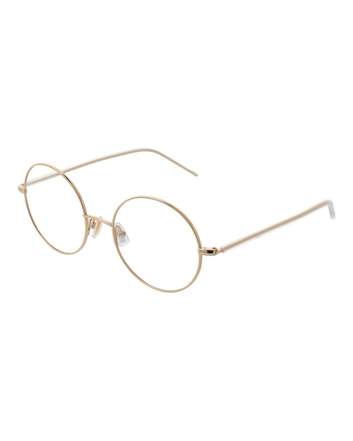 Round Metal Frames Gold Wo main product photo