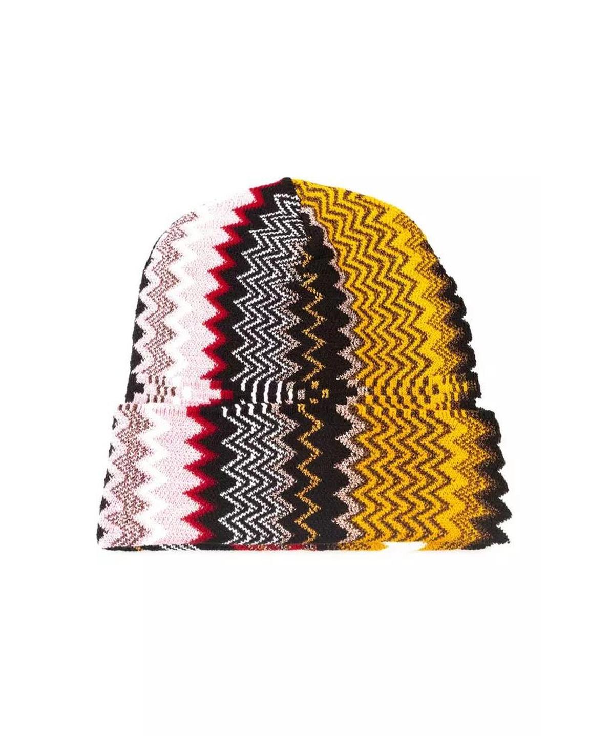 Zigzag Knit Beanie multicolor Wo Hats main product photo